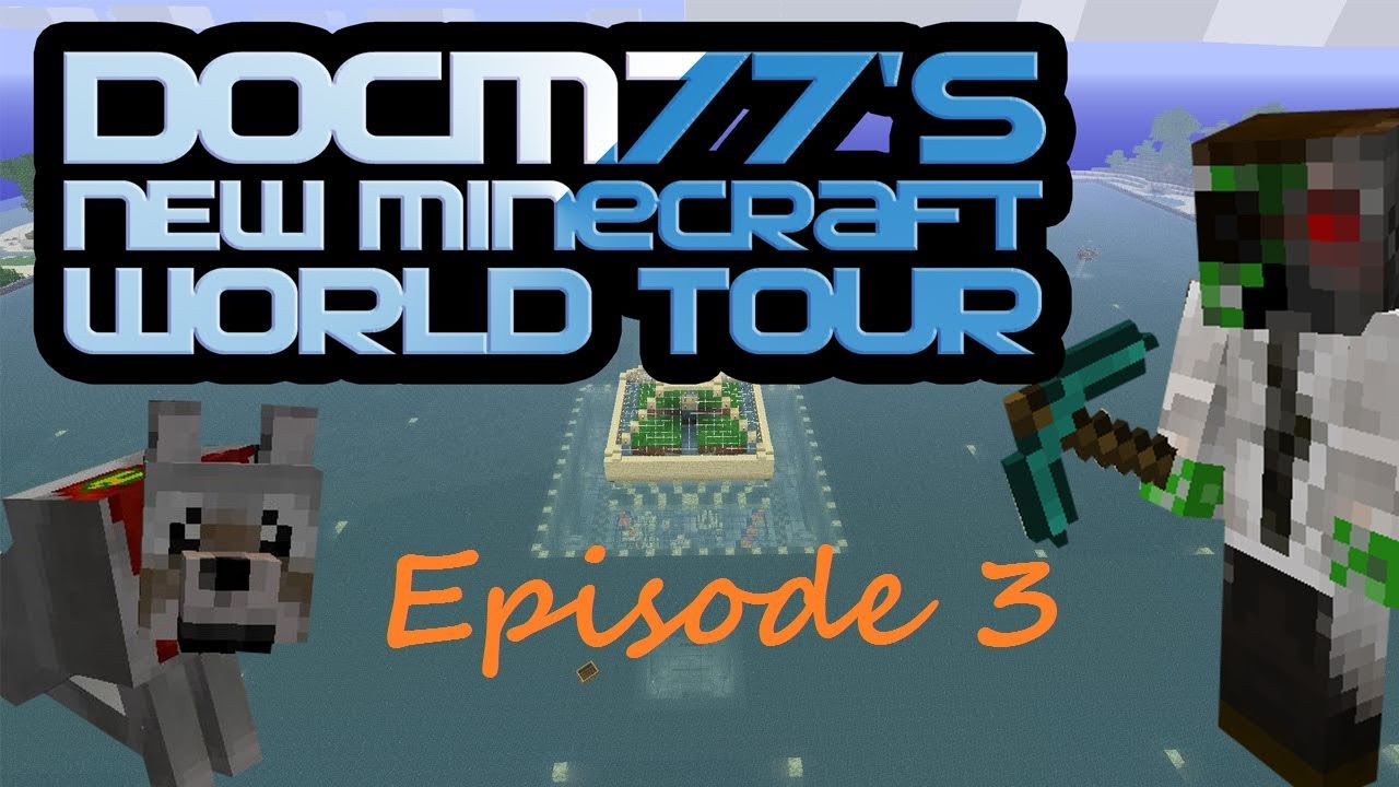 Docm77´s NEW Minecraft World Tour - Episode 3: Chicken eh? [Ethoslab ...