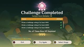 Vesna Clears 999 HP Bars in 58s