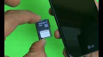 How to install SD and SIM card into LG Fiesta