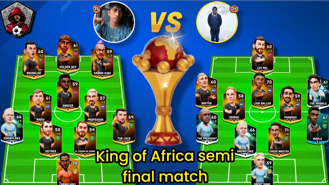 King of Africa semi-final match 🙀🙀😱 #mini football #vairal #gaming #football #DARK GMR S16 YT 🥅⚽⚽...
