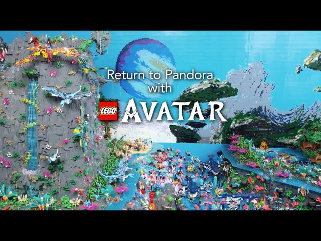 LEGO Avatar 1 Million+ Brick Diorama