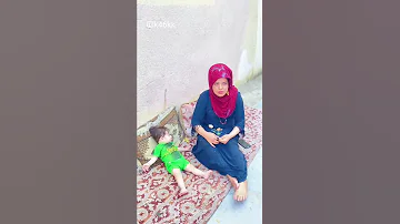 وكعت الطفله وكرار ثائر ضربني بالبيضه 