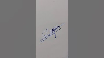 Satyam | Satish Calligraphy #signature