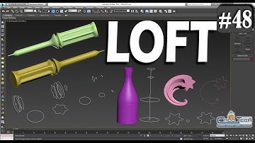 #48 || LOFT COMPOUND OBJECT IN 3DS MAX || 3DS MAX FULL Tutorials in Hindi ||