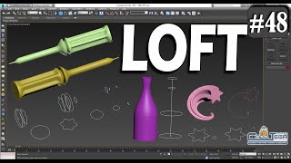 #48 || LOFT COMPOUND OBJECT IN 3DS MAX || 3DS MAX FULL Tutorials in Hindi ||