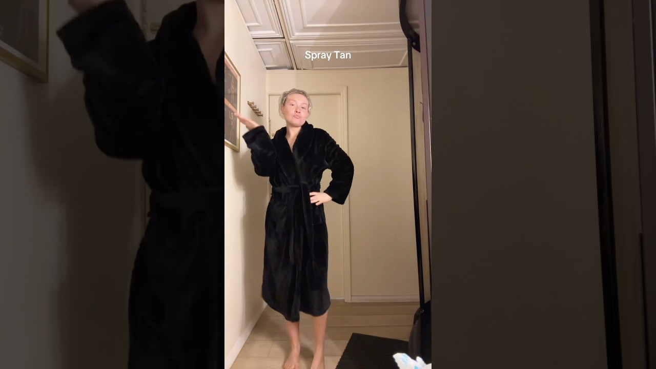 OHH all I needed was a spray tan🤩☀️ 