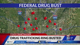 Feds: Indy-based meth and cocaine ring brought in drugs from California; 21 people indicted