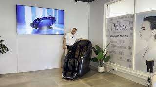 Massage chair expert, Relax For Life Australia explains new FUJIIRYOKI Cyber Relax Pro Massage Chair
