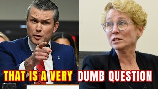 Pete Hegseth TURNS THE TABLE On Cocky Democrat After She Tried To Act Smart In Heated Exchange 