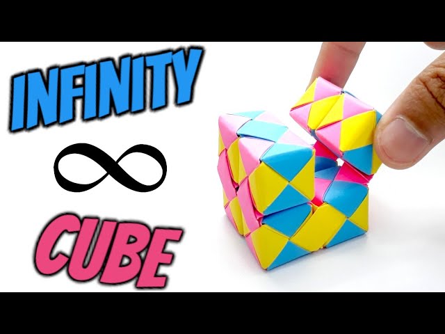 DIY - Paper Infinity CUBE // How to Make an Easy INFINITY CUBE