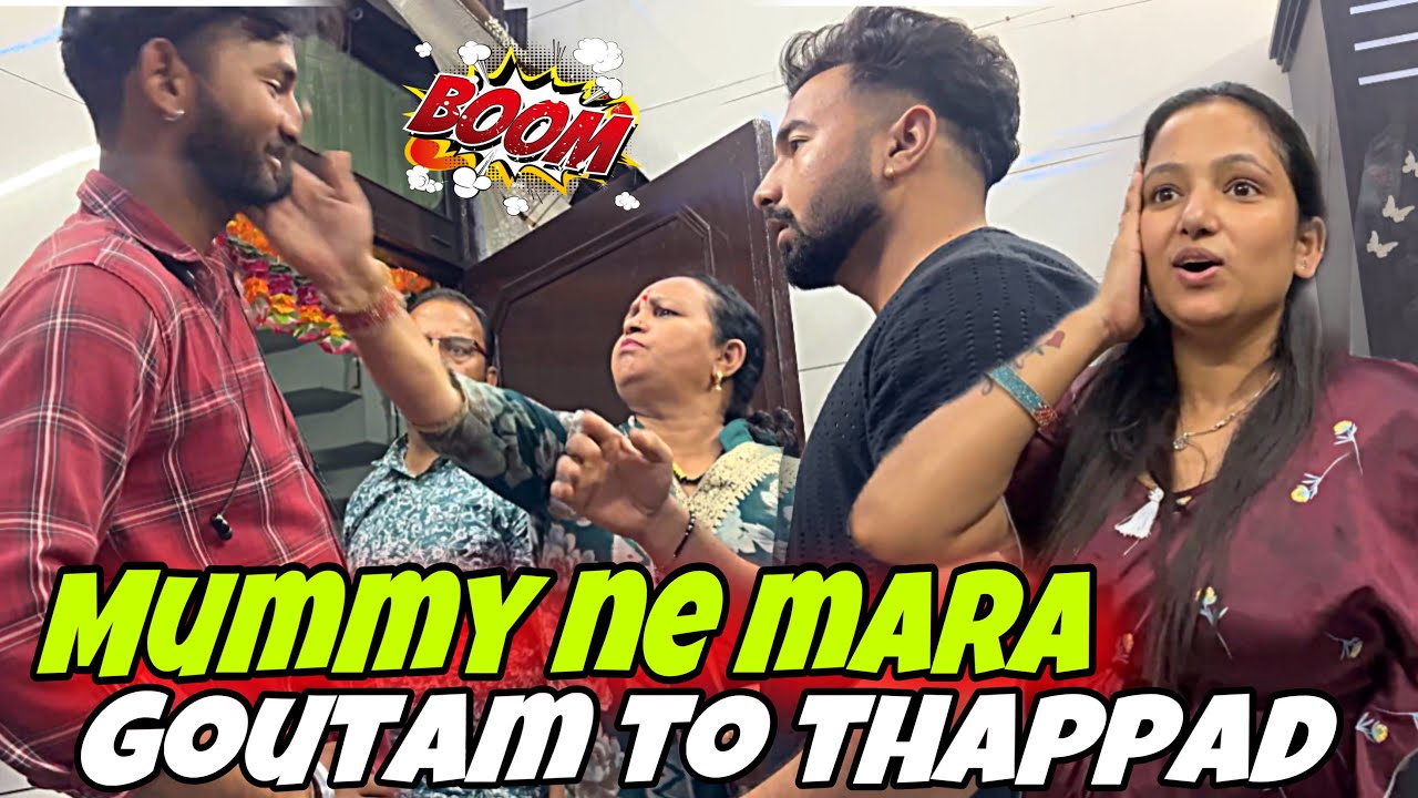 Mummy ne mara Goutam ko thappad || Priya ke hairs me colour nhi aya || priya jeet vlogs 