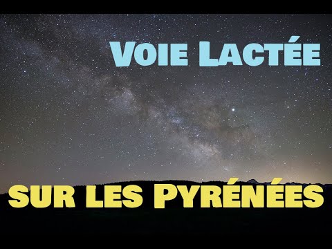 Timelapse De La Voie Lactée Depuis Le Plateau De Beille Dans