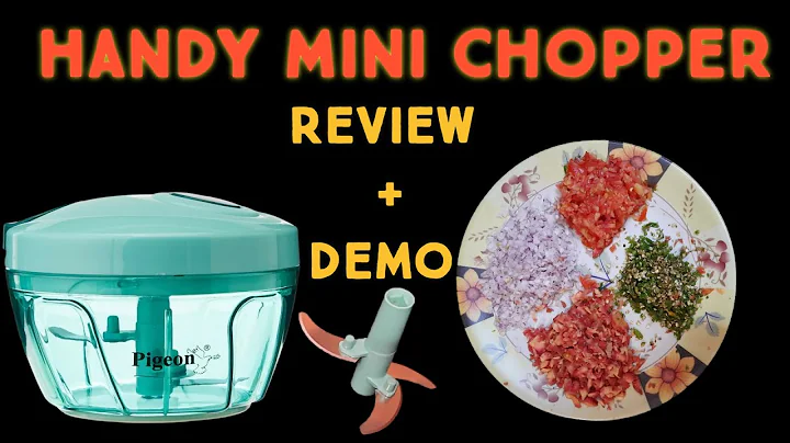 Pigeon Handy Mini Chopper Review and Demo | Vegetable Cutter |Mini Chopper Review | NikGoals