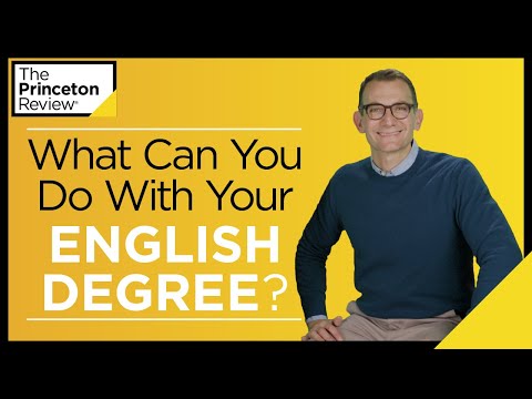What Can You Do With Your English Degree? | College and Careers | The Princeton Review