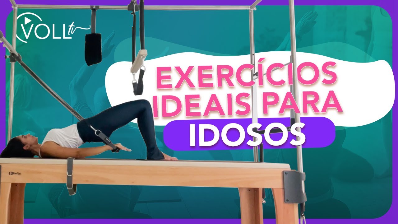 5 exercícios de Pilates para idosos no Cadillac
