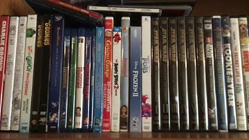 Overview of my DVD/Blu-ray/VHS/4K Ultra HD/Blu-ray 3D/CD Collection (2021 Edition)