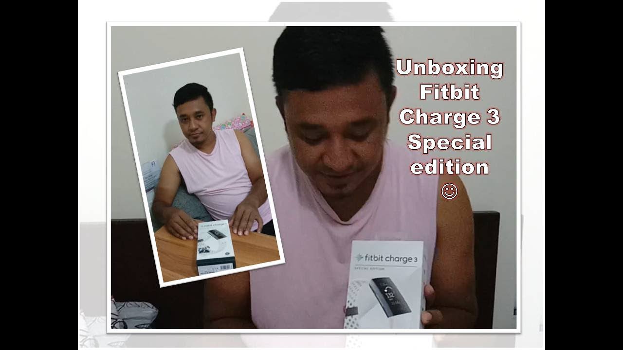 Fitbit Charge 3 - Special Edition - Unboxing - YouTube