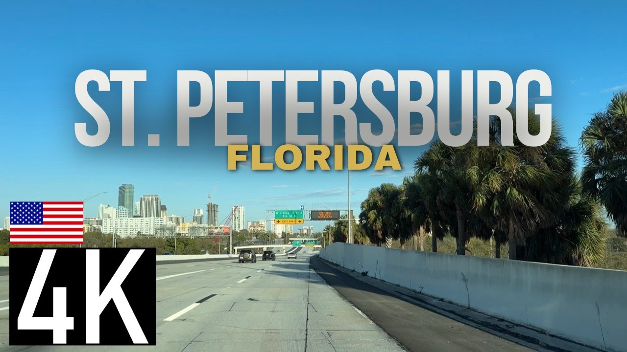 Road Tour – St. Petersburg, Florida, USA – Downtown St. Petersburg FL