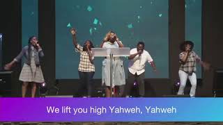 Video thumbnail of "You are Yahweh / Yahweh - Netta B at Christ Throne"