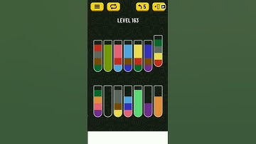 Water Sort Puzzle Level 163 - Step by Step Solution. Solved without using additional vials or undo