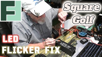 Square Golf Launch Monitor FIXED! No Read?💡 LED Flicker Repaired | Frugal Fixer DIY Repair