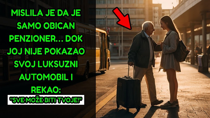 PENZIONER JOJ POKAZUJE LUKSUZNI AUTO I KAŽE: "SVE MOŽE BITI TVOJE!" – ONA MU MENJA ŽIVOT!