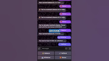 HOW TO EARN FREE SOLANA WITH THIS BOT! https://t.me/SolanaRefferalbot?start=854837727