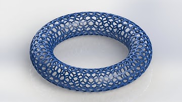 Transform Your SolidWorks Skills Create a Hexagonal Mesh Toroid in Days with Expert Pro Tips f!