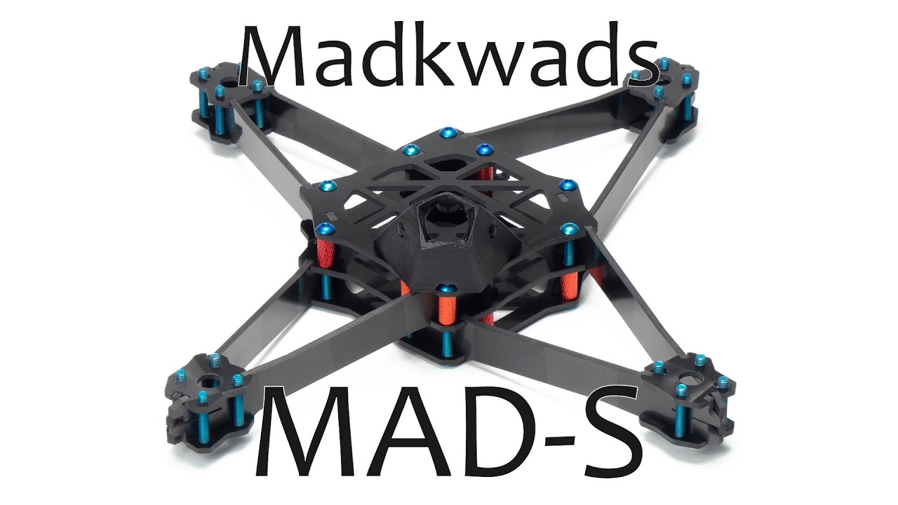 MAD-S - TeXtreme reinforced FPV racing frame