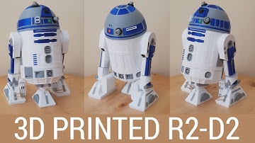 3d-printed R2-D2