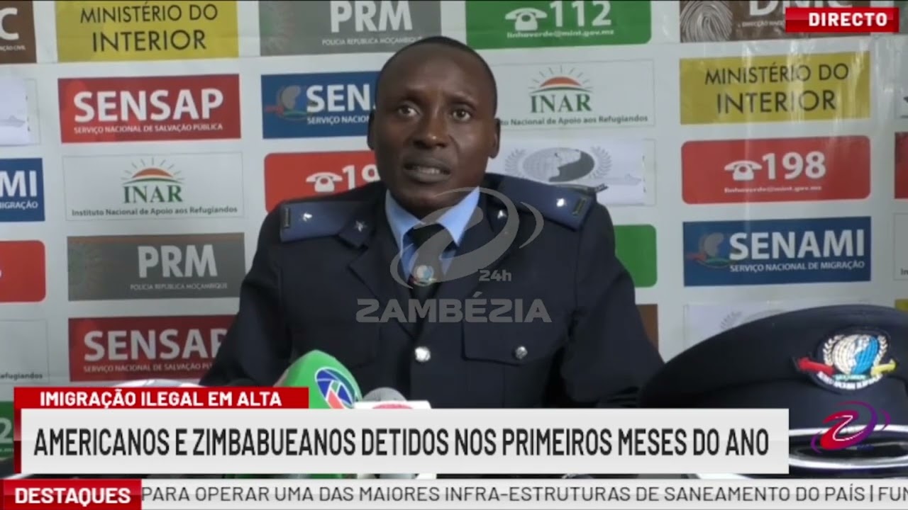AMERICANOS E ZIMBABUEANOS DETIDOS NOS PRIMEIROS MESES DO ANO | TV Zambézia 24h