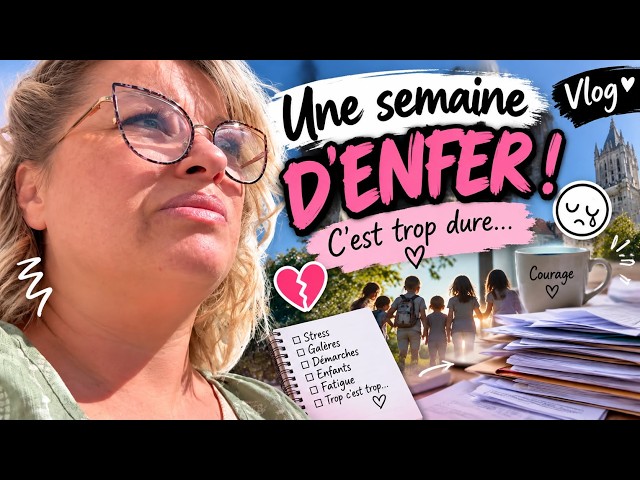VLOG | Une semaine compliqué ! Mais je lâche RIEN !