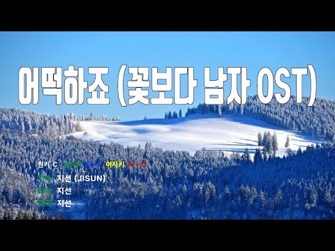 [은성 반주기] 어떡하죠(꽃보다남자OST) - 지선(JISUN)