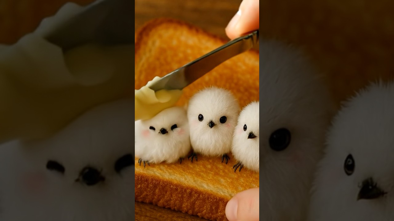 【ASMR】シマエナガバター🧈