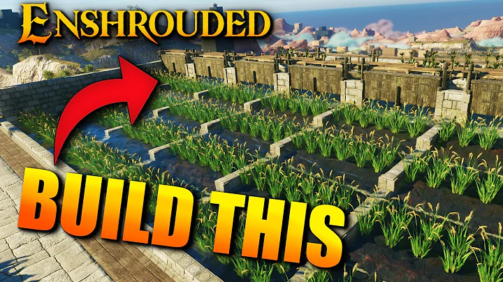 How To Build This Epic Irrigated Tiered Farm in Enshrouded Update 7