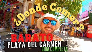 ✅Donde comer BARATO? 🔴Guia Completa 🔴Playa del Carmen - Rey Trips