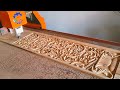 How to create 3d wooden wall panel Carving using a CNC/ Best CNC Machine Wood Engraving