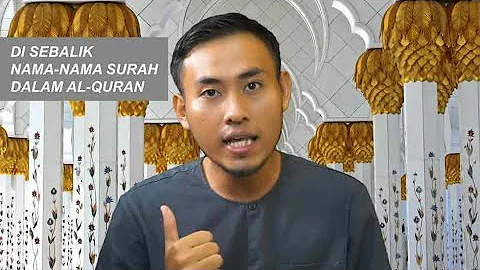 Mari dalami disebalik nama-nama surah dalam Al-Quran