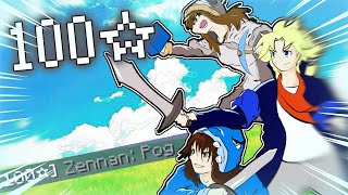 Getting To Bedwars Level 100 With Friends Ft. Straylor And Kenna