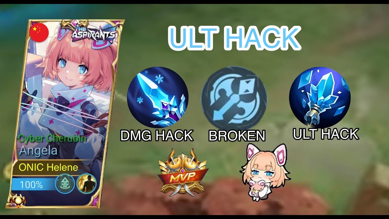 FINALLY!! BEST ANGELA FULL DAMAGE BUILD IN RANK! (99.9% BROKEN🔥)must try | MLBB