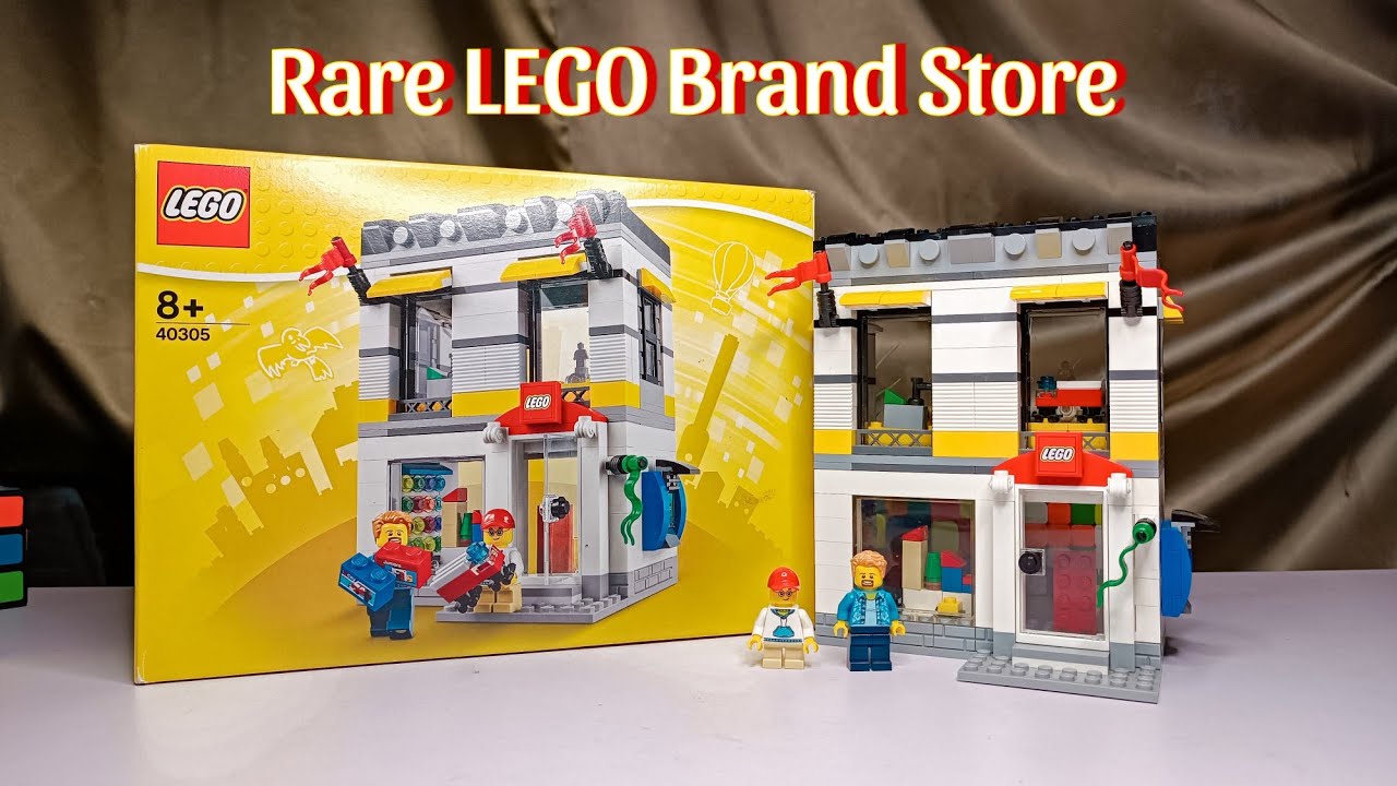 LEGO 40305 | RARE LEGO Brand Store Set 2018 unboxing