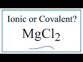 Ionic Bonds and Magnesium Chloride