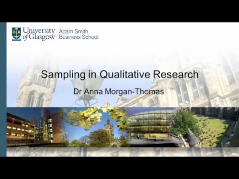MRM Session 6 Sampling Part 3