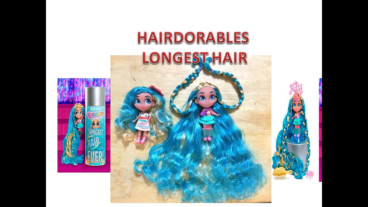 HAIRDORABLES LAS MUÑECAS CON EL CABELLO MAS LARGO. - YouTube