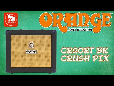ORANGE CR20RT BK Crush Pix - гитарный комбо для домашних занятий ORANGE CR20RT BK Crush Pix - гитарный комбо для домашних занятий