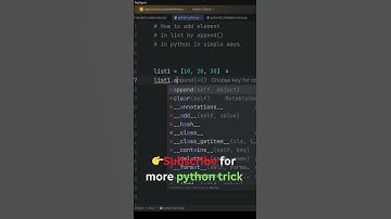32: Add Elements to a List Using append() in Python 🐍🔥 | #shorts #pythonprogramming #pythontutorial