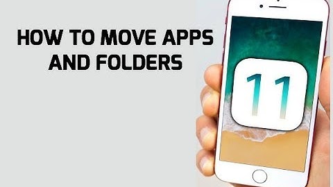 How to Move Multiple Apps and Folders in iOS 11