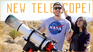 Our friend lent us this insane telescope!!! SVX130 with Nitecrawler