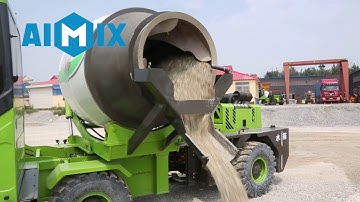 Aimix 1 8m³ self loading concrete mixer For Sale