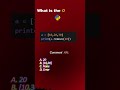 🔥 99% Beginners Get This Python Output Wrong! 😱 | Python Interview Question #coding #python